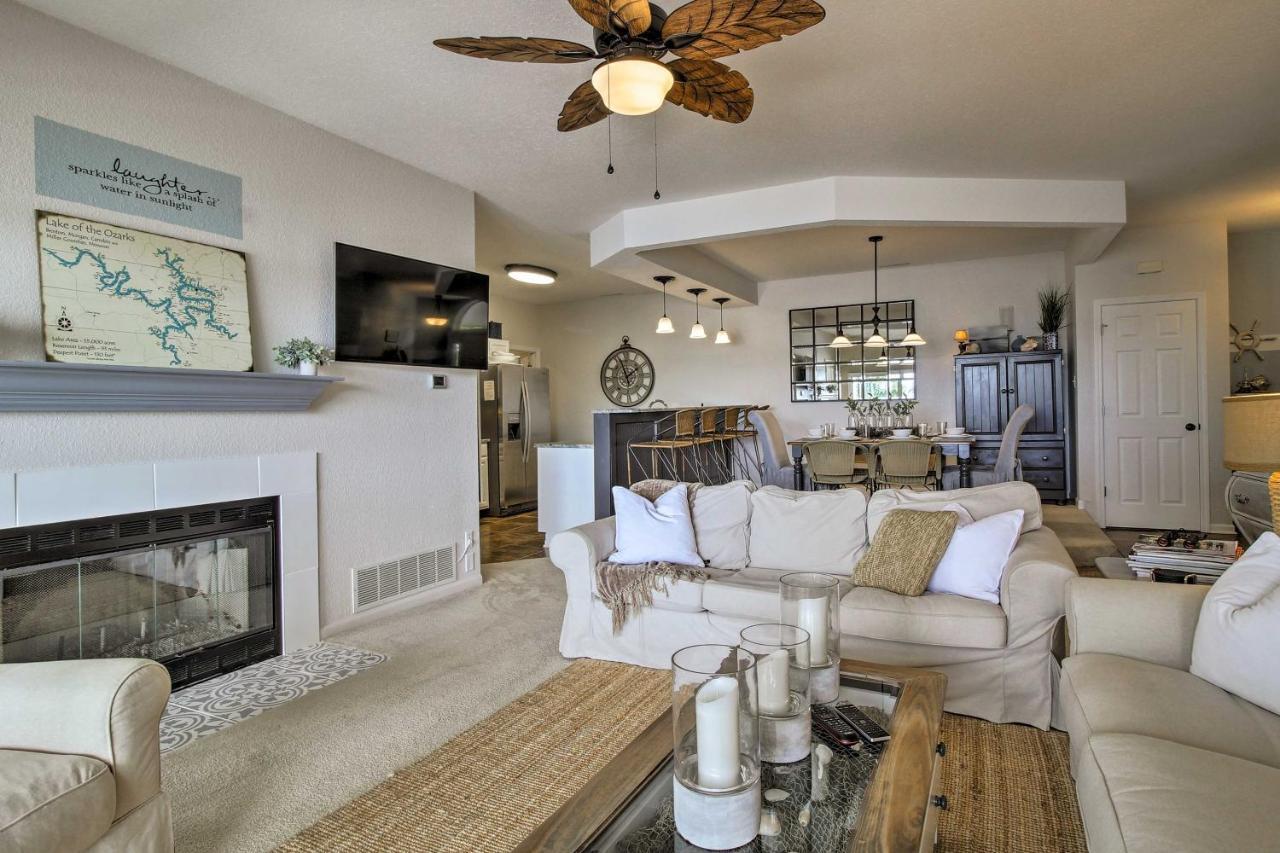 Townhouse With Shared Dock On Lake Of The Ozarks! Lake Ozark Exterior foto
